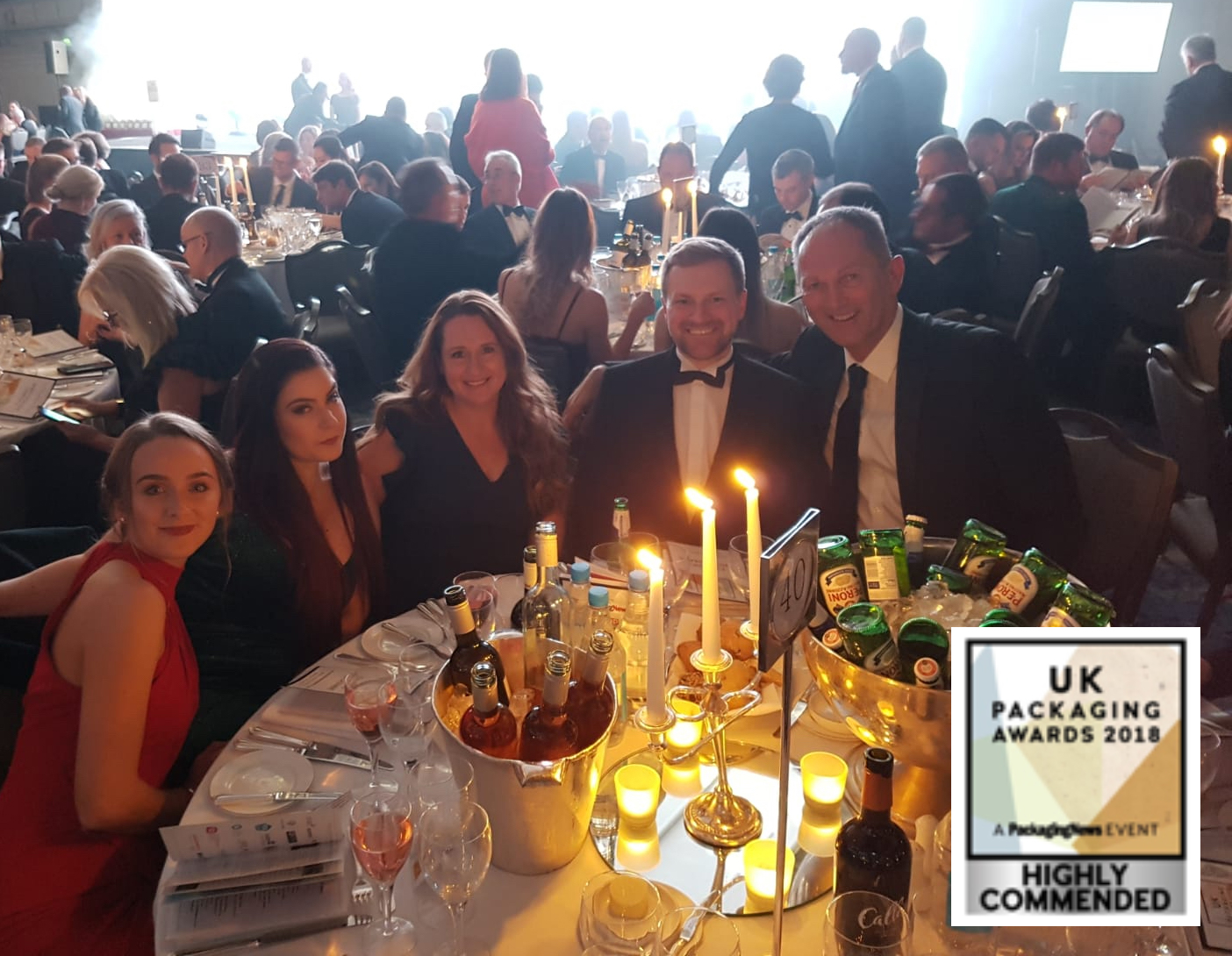 Ultimate attend the UK Packaging Awards 2018